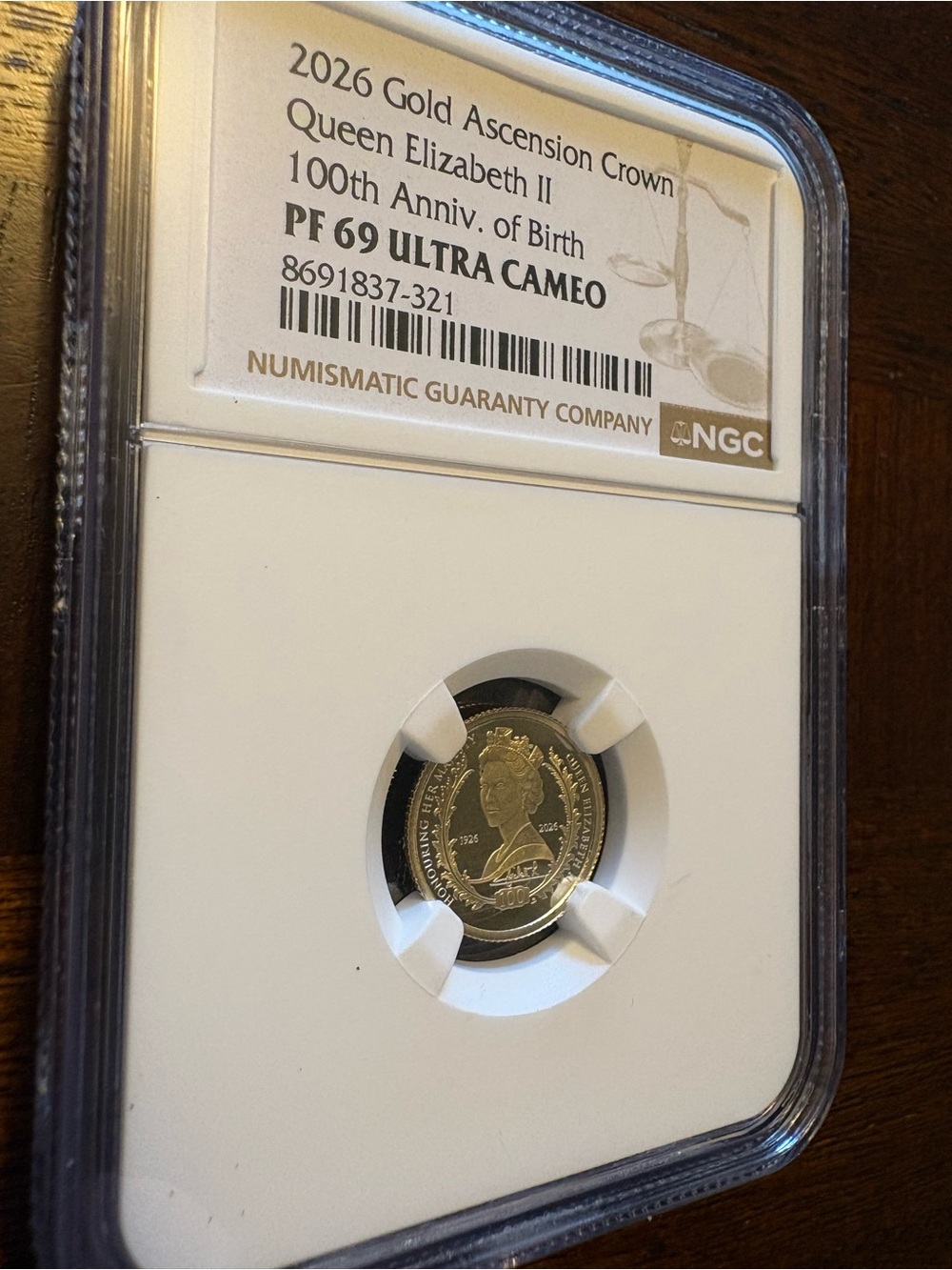 2026 Gold Ascension Crown NGC PF69 Ultra Cameo - Gold Coin